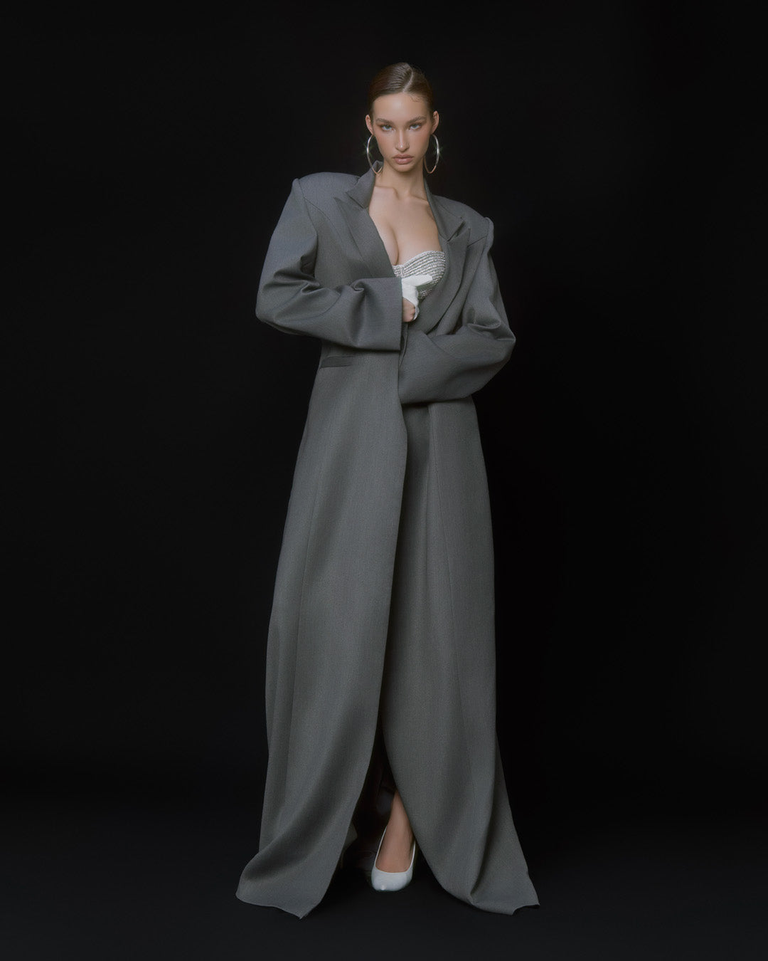MAEL FEMME VEXA TOP & BARALYS SKIRT & DELPHINE COAT product detail 2
