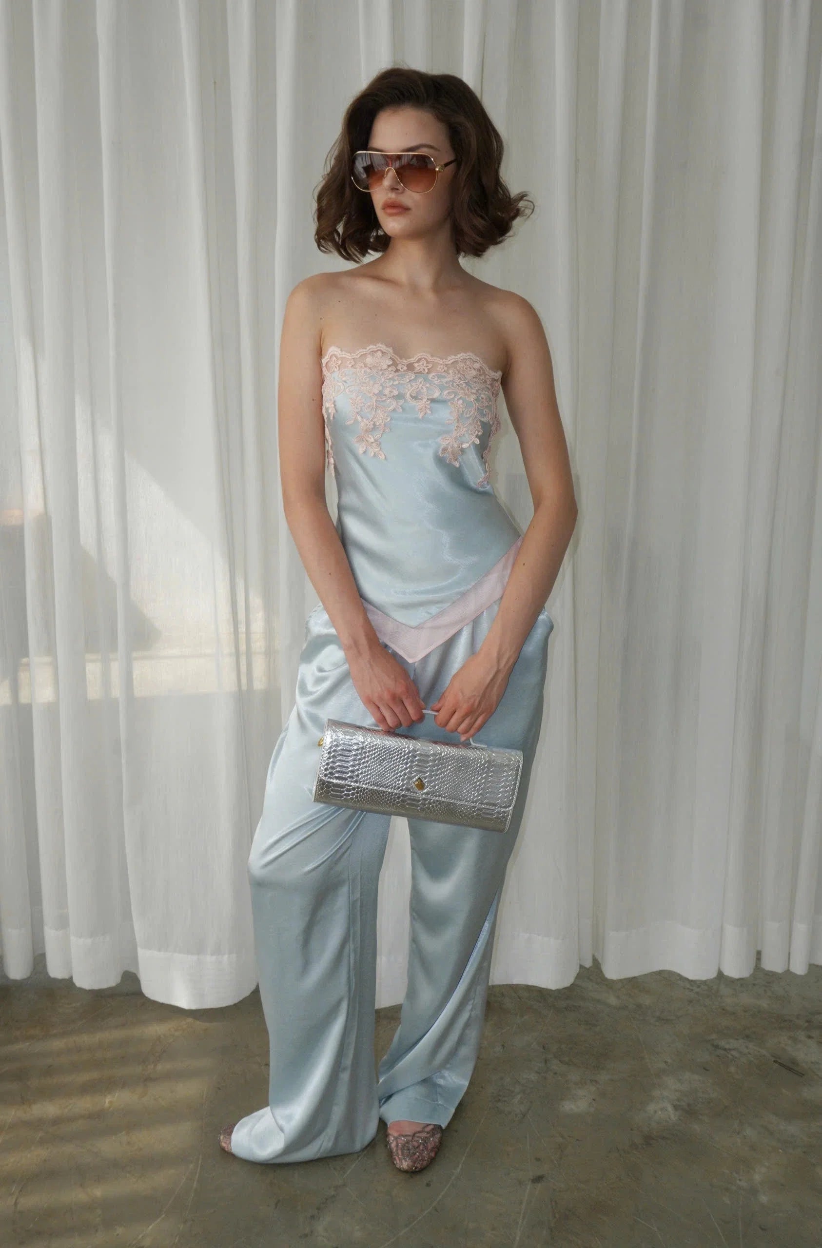 OIA Nadiyya Top & Pija Pants-Mint