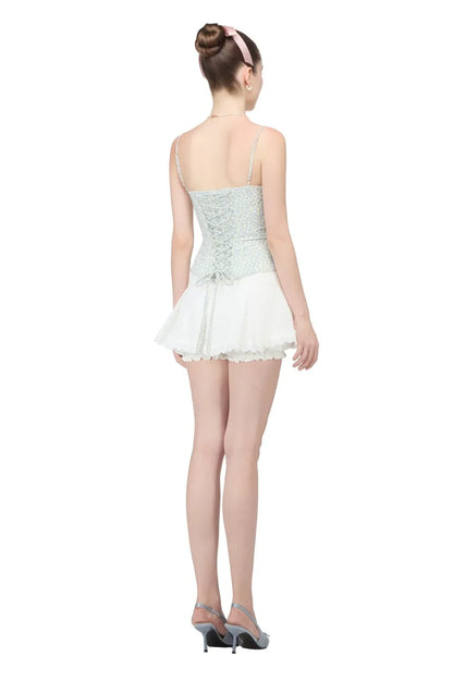 Jubin LESLIE CORSET & CAPRI SKIRT | Jubin