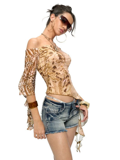Desert Siren Mesh Top