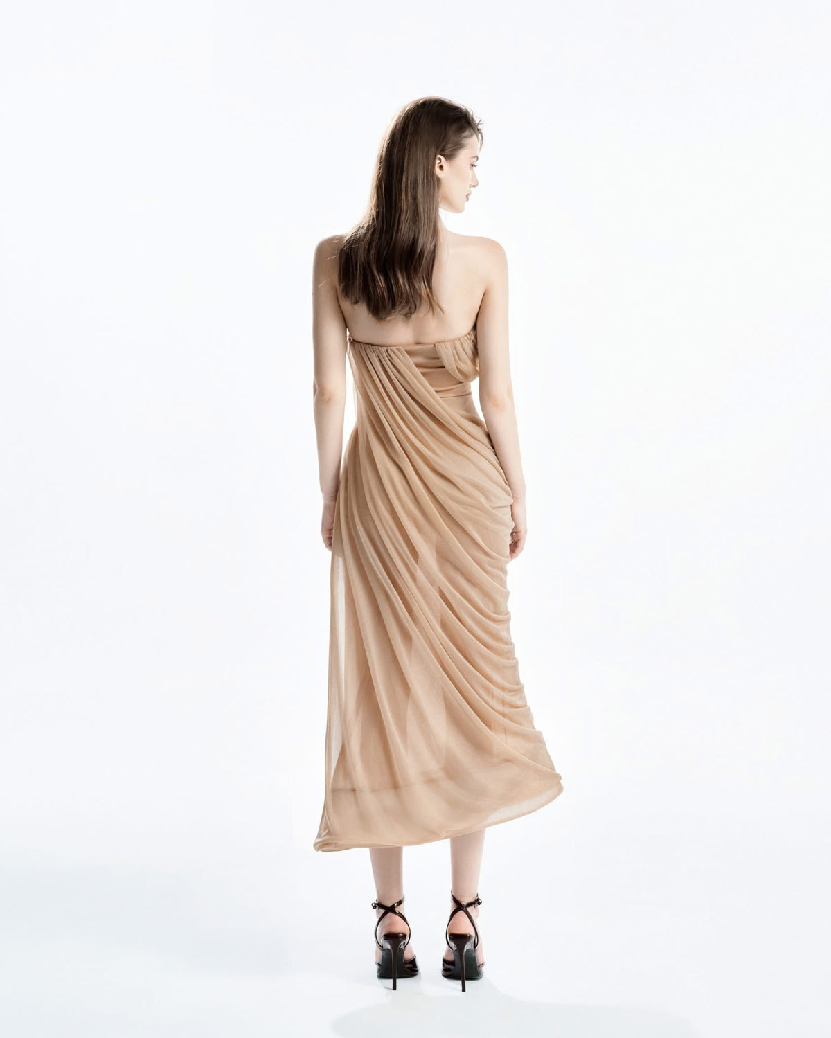 MUST HAVE Unique Structured Midi Dress — Must Have