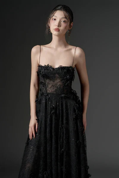 21SIX Ghazal Lace Strappy Dress (3color)