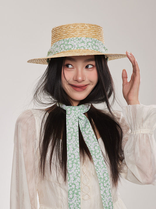Daisy Ribbon Boater