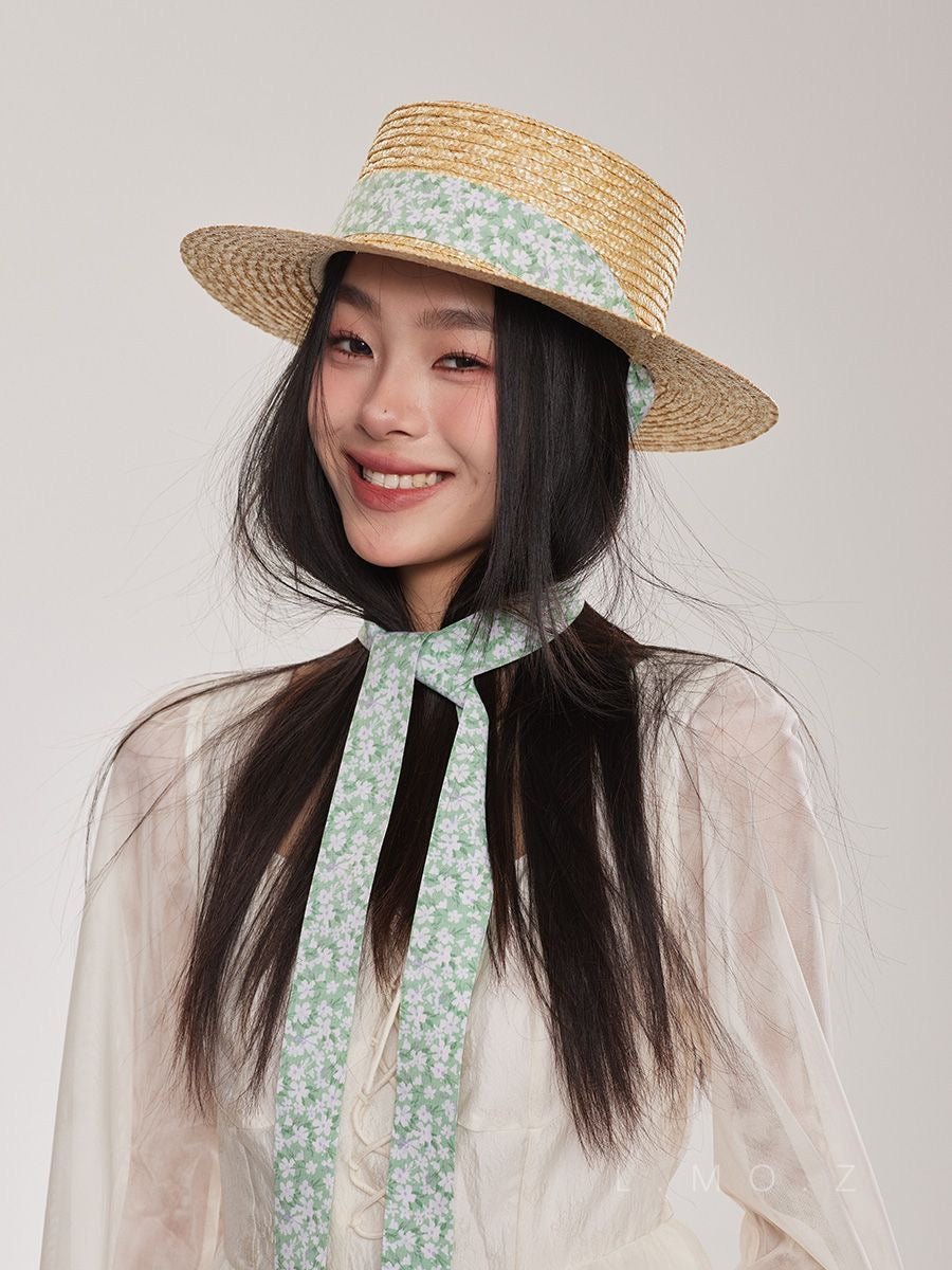 Daisy Ribbon Boater