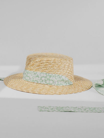 Daisy Ribbon Boater