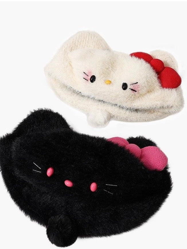 Kitty Plush Beret
