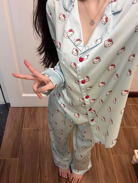 HELLO KITTY Baby Blue Pajama