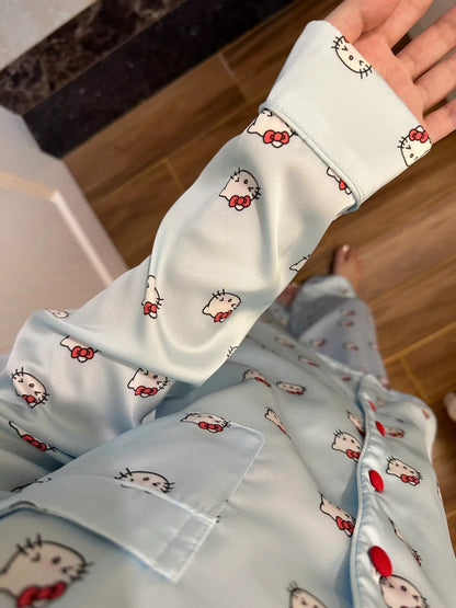 HELLO KITTY Baby Blue Pajama