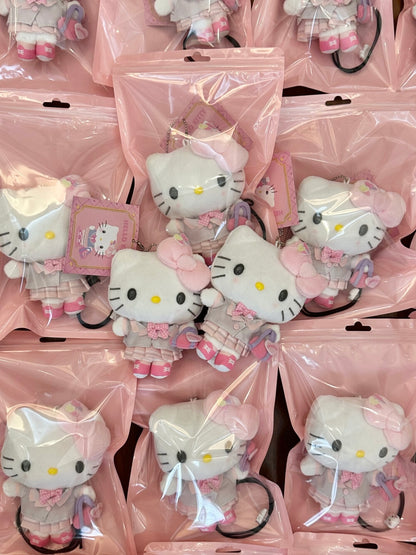 Hello Kitty 9" Plush (Academy Series) x 平成屋キャンパス Hello Kitty in Pink School Uniform | Heisei-ya 平成屋 Style Charm | Kawaii Sanrio Collectible