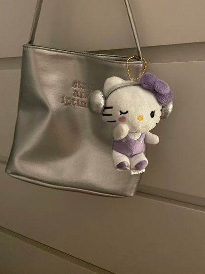 🎧 Hello Kitty Purple Headphones | Kawaii Sanrio Music Accessory | 音楽を聴く