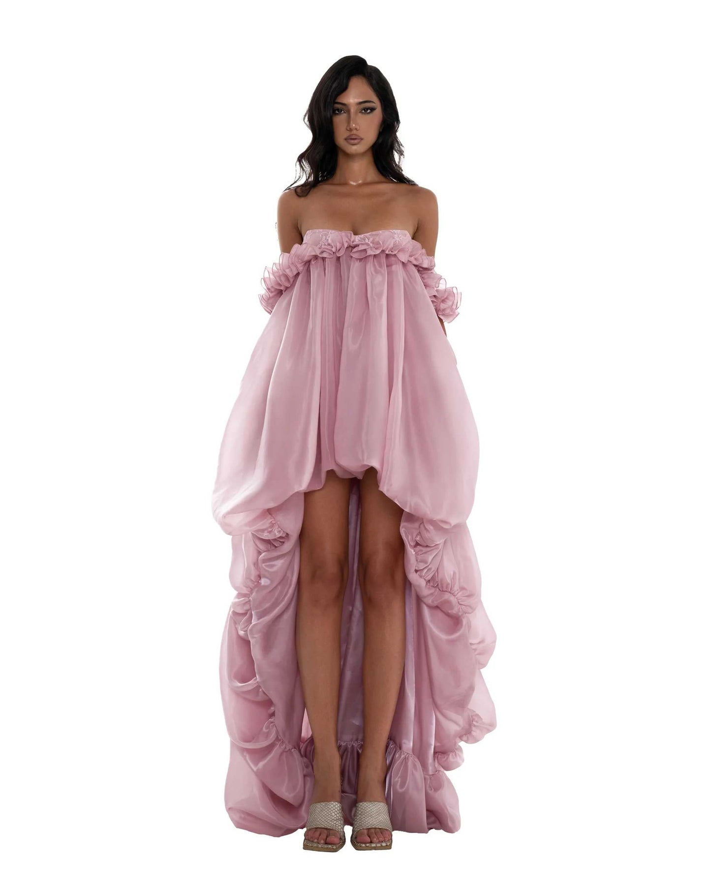 Huelleyrose Ily Dress-Pink