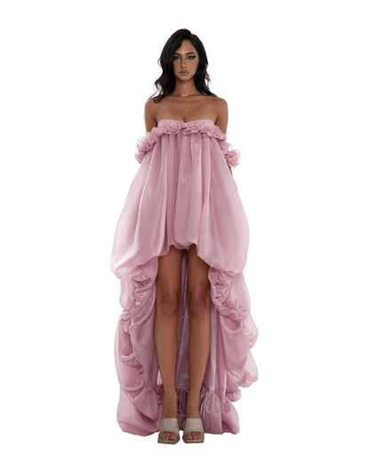 Huelleyrose Ily Dress-Pink