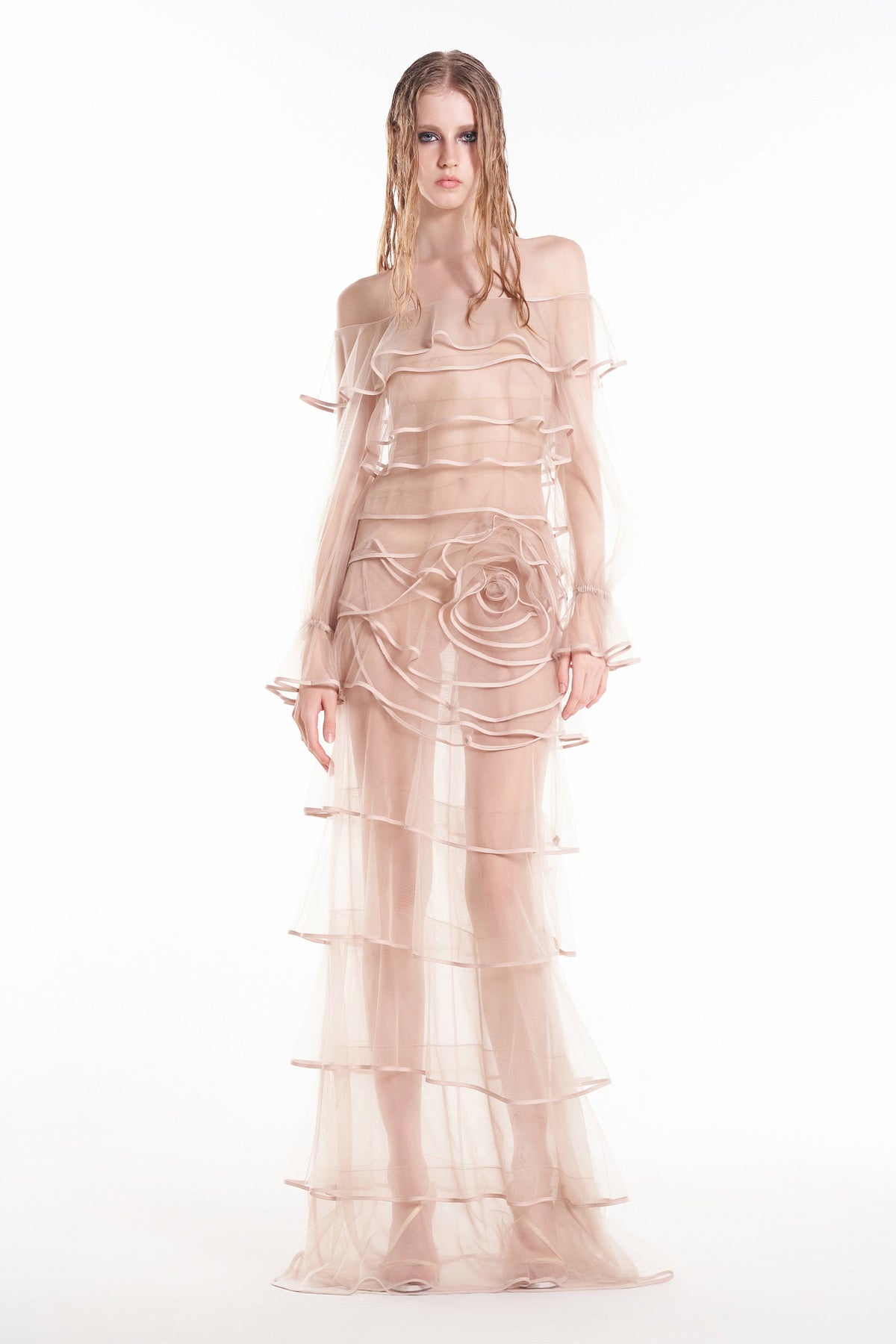 DATT FLEUR TULLE GOWN product image