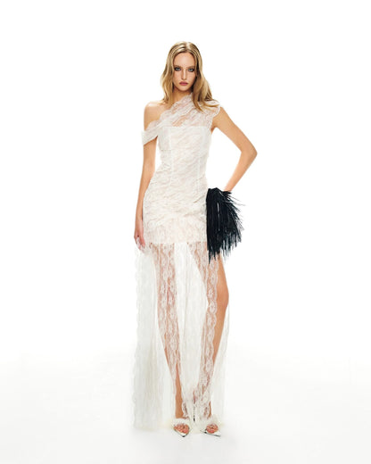 MUST HAVE Mini lace wrap dress — Must Have