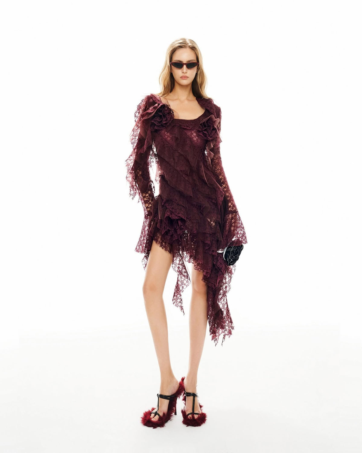 MUST HAVE Ruffled layered mini dress — Must Have