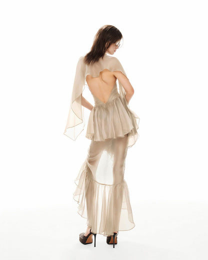 MUST HAVE Layered ruffle midi dress — Must Have