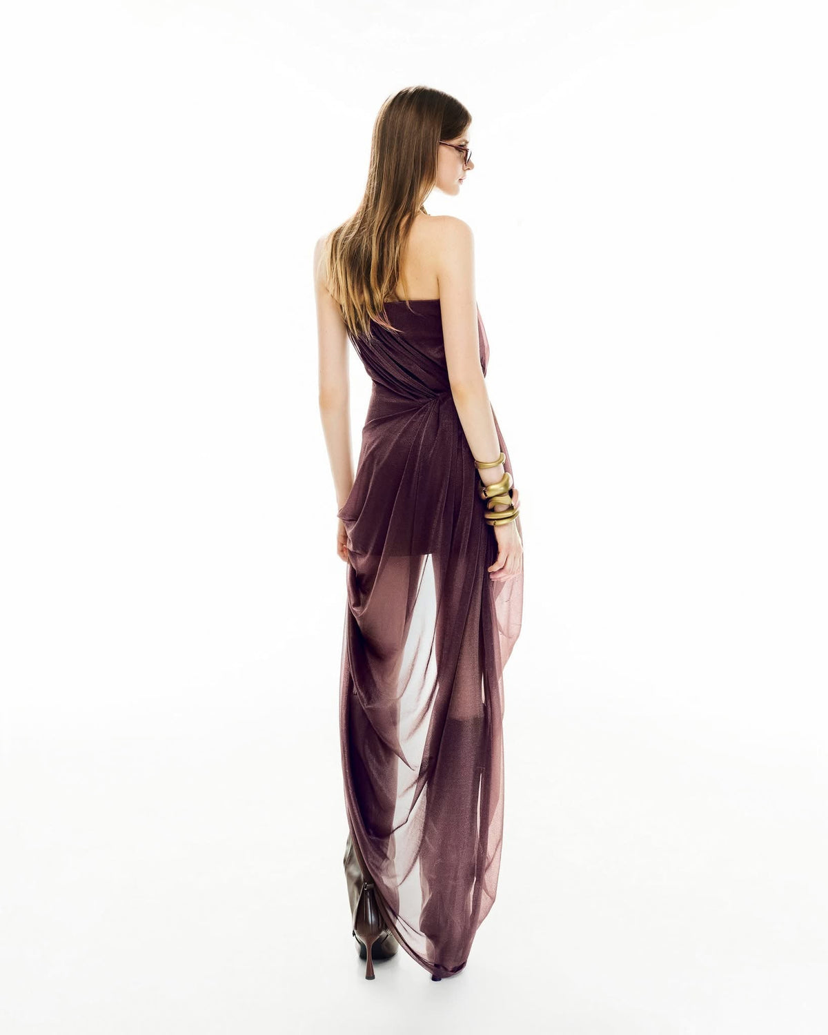 MUST HAVE Structured strapless asymmetric dress — Must Have