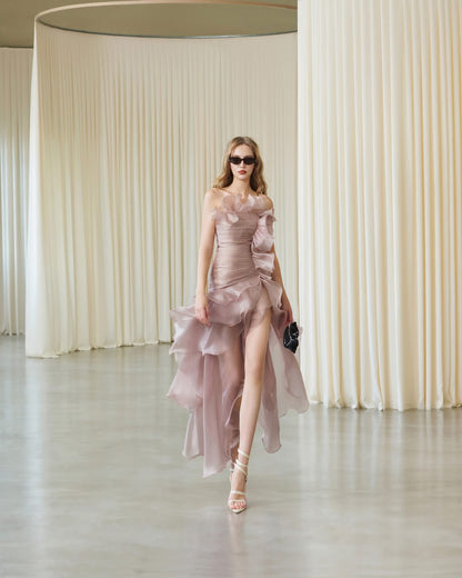 MUST HAVE Ruffled-edge wrap dress — Must Have