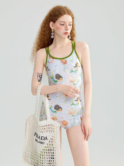 INNA Mermaid Garden One Piece Swimsuit