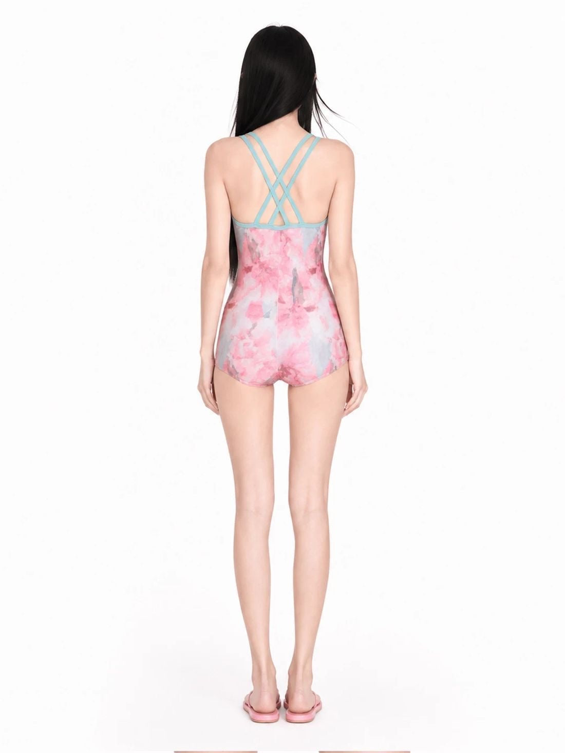 INNA Blush Bloom One Piece Swimsuit