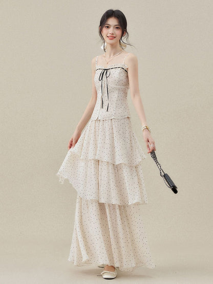 INNA Madeleine Polka Dot Maxi Set