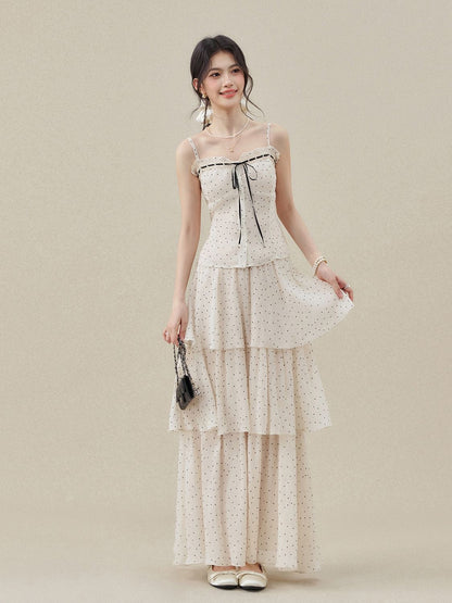 INNA Madeleine Polka Dot Maxi Set