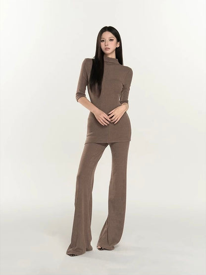 Nüde Turtleneck Knit Set