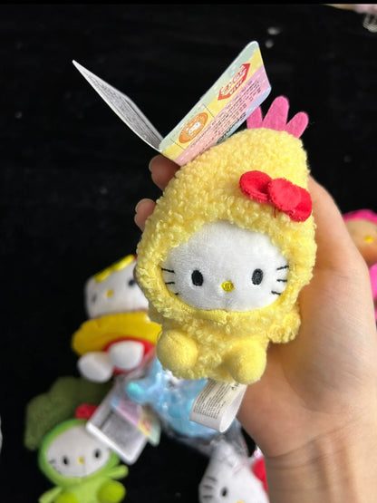 HELLO KITTY 天ぷら 🍤 Limited Edition HELLO KITTY Tempura Keychain | Cute Anime Merchandise | Japanese Tempura Shrimp Charm