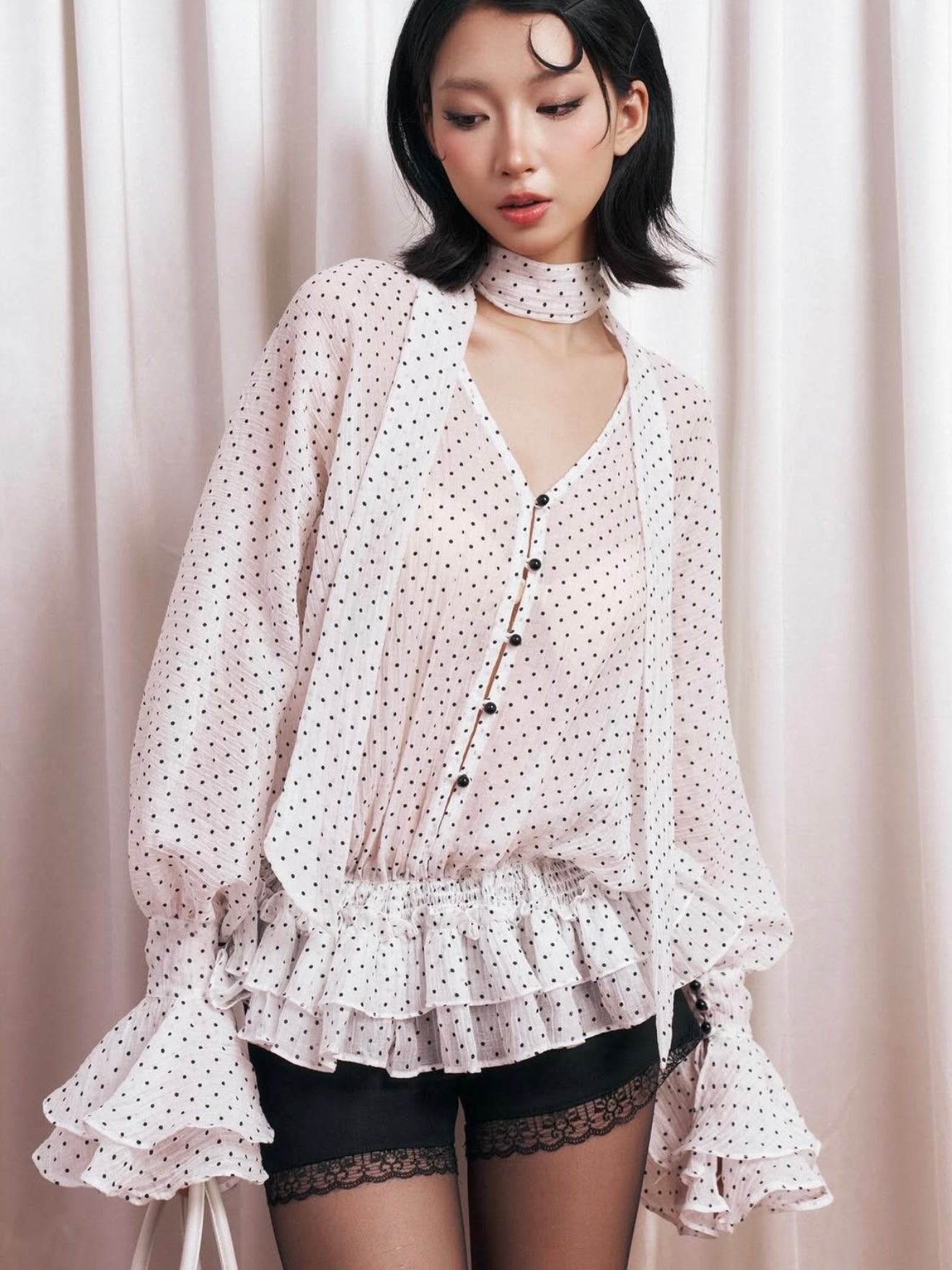 [品牌授权] Chanclub Athena Bi Top & Short Jean