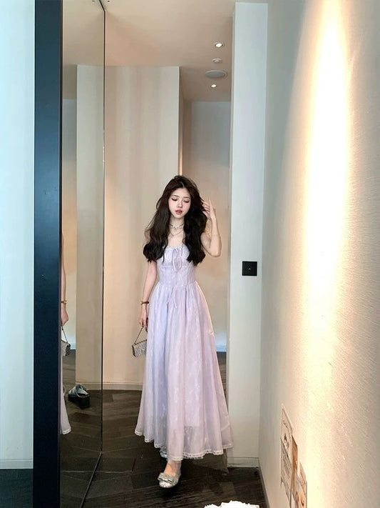 Lilac Romance Maxi Dress