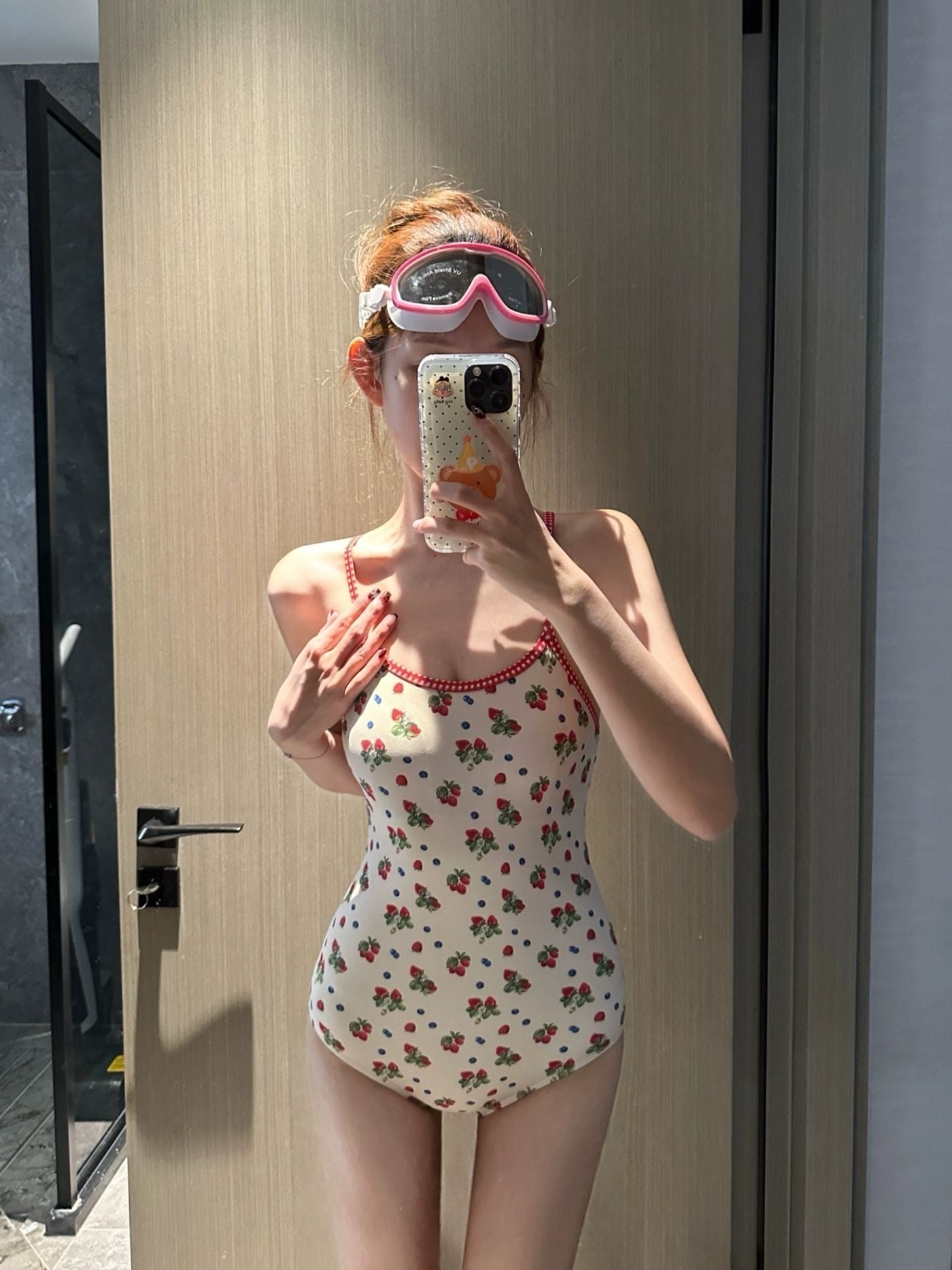 INNA Fraise Muse One-Piece Swimsuit