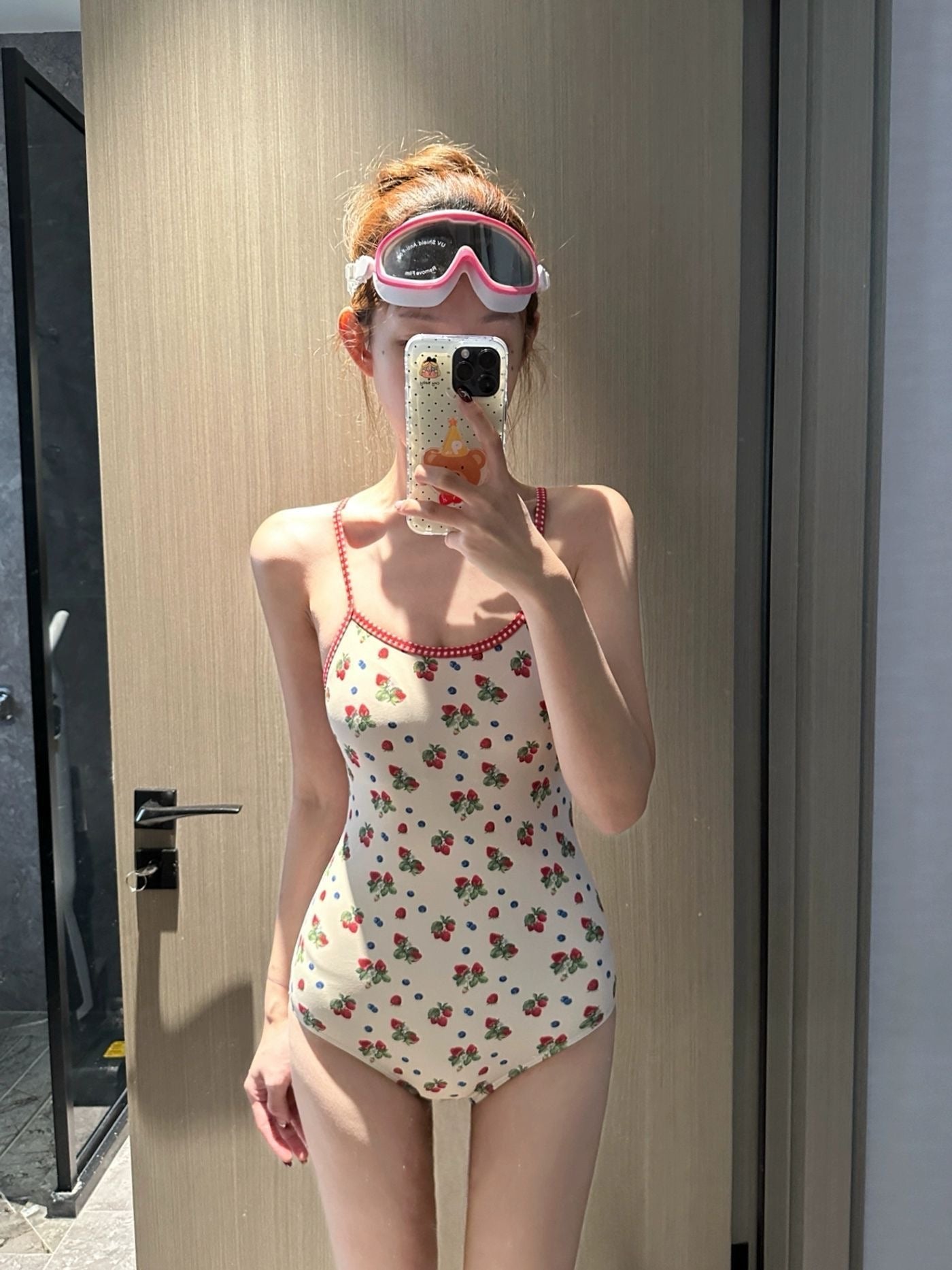 INNA Fraise Muse One-Piece Swimsuit