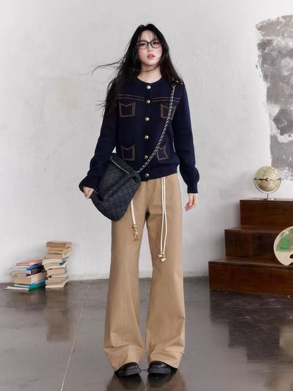 ‘London Art School' - Navy Two-Piece Set