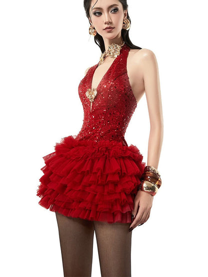 Flame Petal Dress