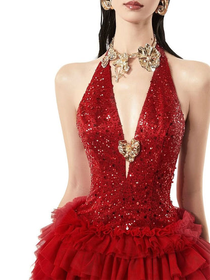 Flame Petal Dress