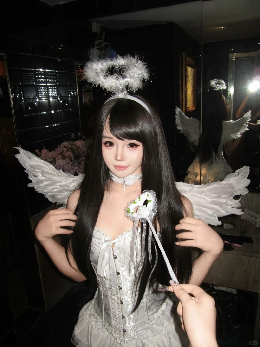 White Angel Accessories Set