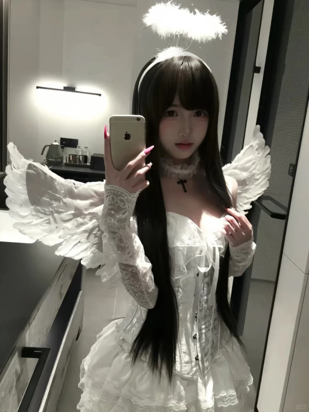 White Angel Accessories Set