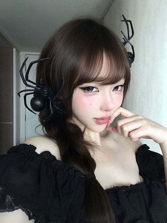 Giant Spider Halloween Hair Clip