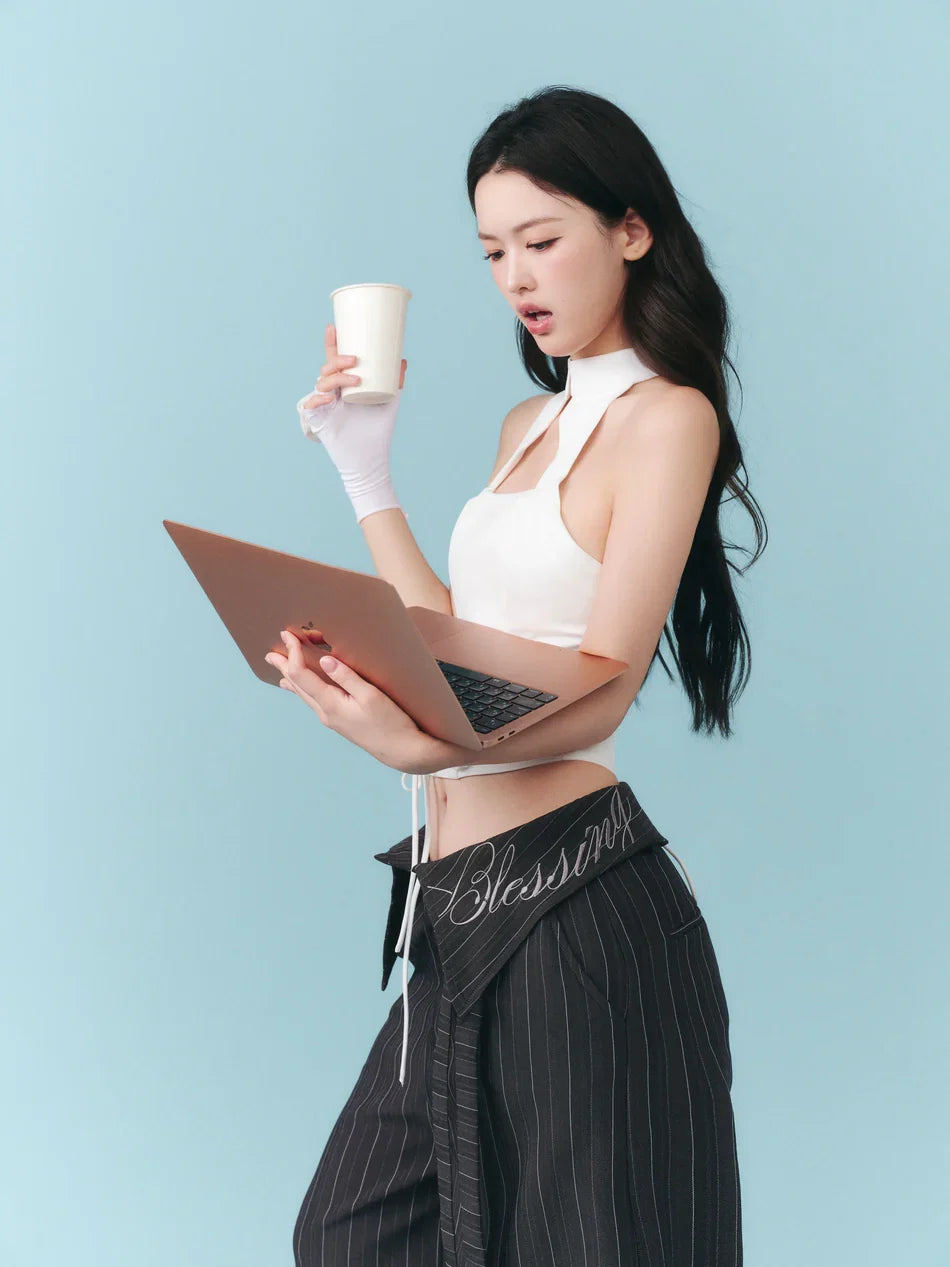 AiAi  Logo IRENE HALTER TOP CORSET