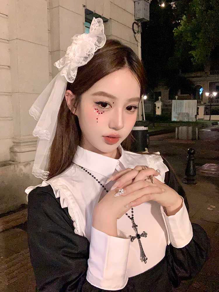 Bloody Rose Halloween Hair Clip