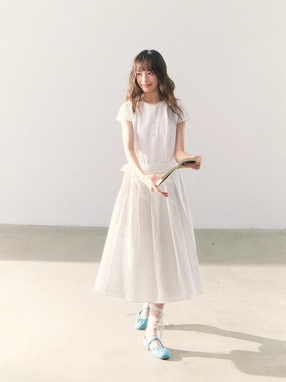 Soft Vintage Gingham Dress