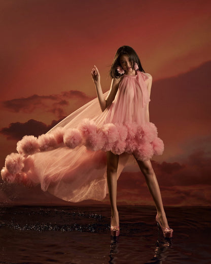 MAEL FEMME KYRIEL DRESS - PINK product detail 5