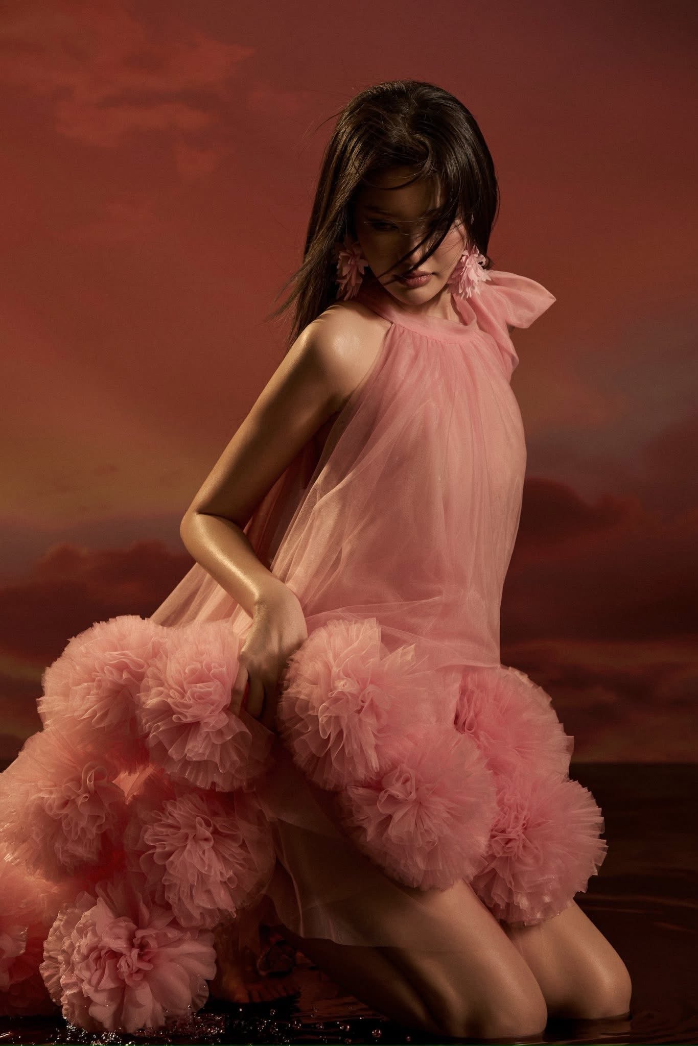 MAEL FEMME KYRIEL DRESS - PINK product detail 2