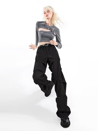 Jackson Wang -  Unisex Wrinkled Pants