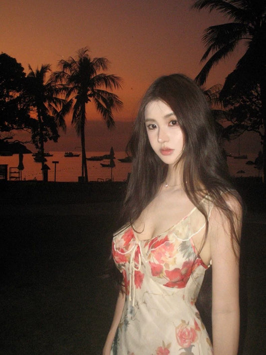 INNA Sunset in Capri Floral Maxi Dress