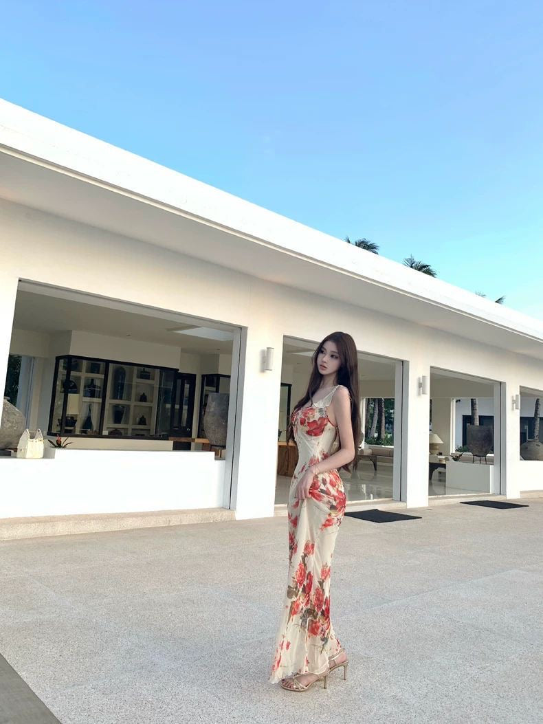 INNA Sunset in Capri Floral Maxi Dress