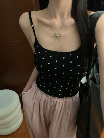 GreyTone Polka Padded Cami