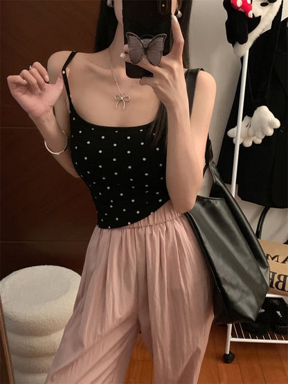 GreyTone Polka Padded Cami