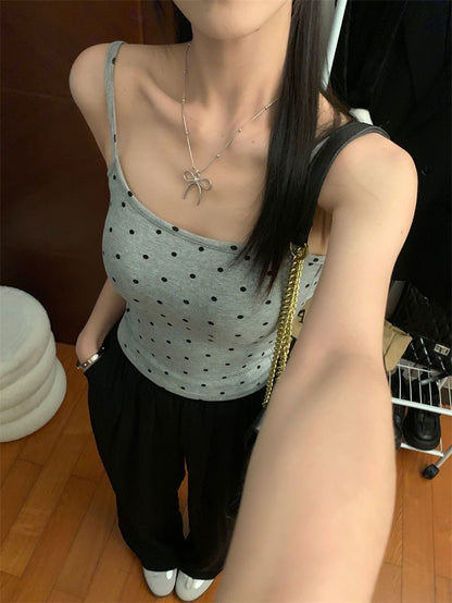 GreyTone Polka Padded Cami