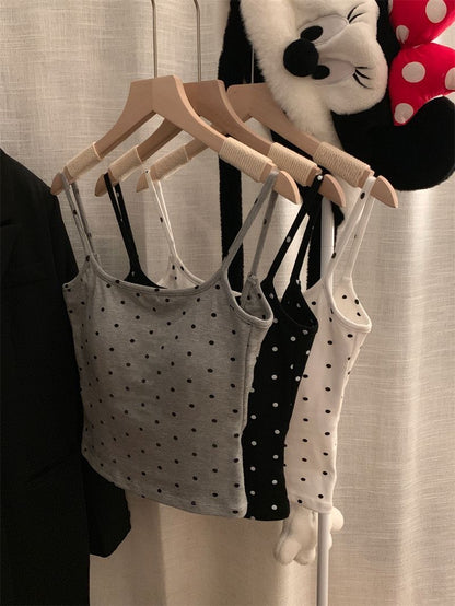 GreyTone Polka Padded Cami